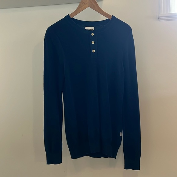 Frank and Oak Waffle Crewneck - Picture 2 of 5